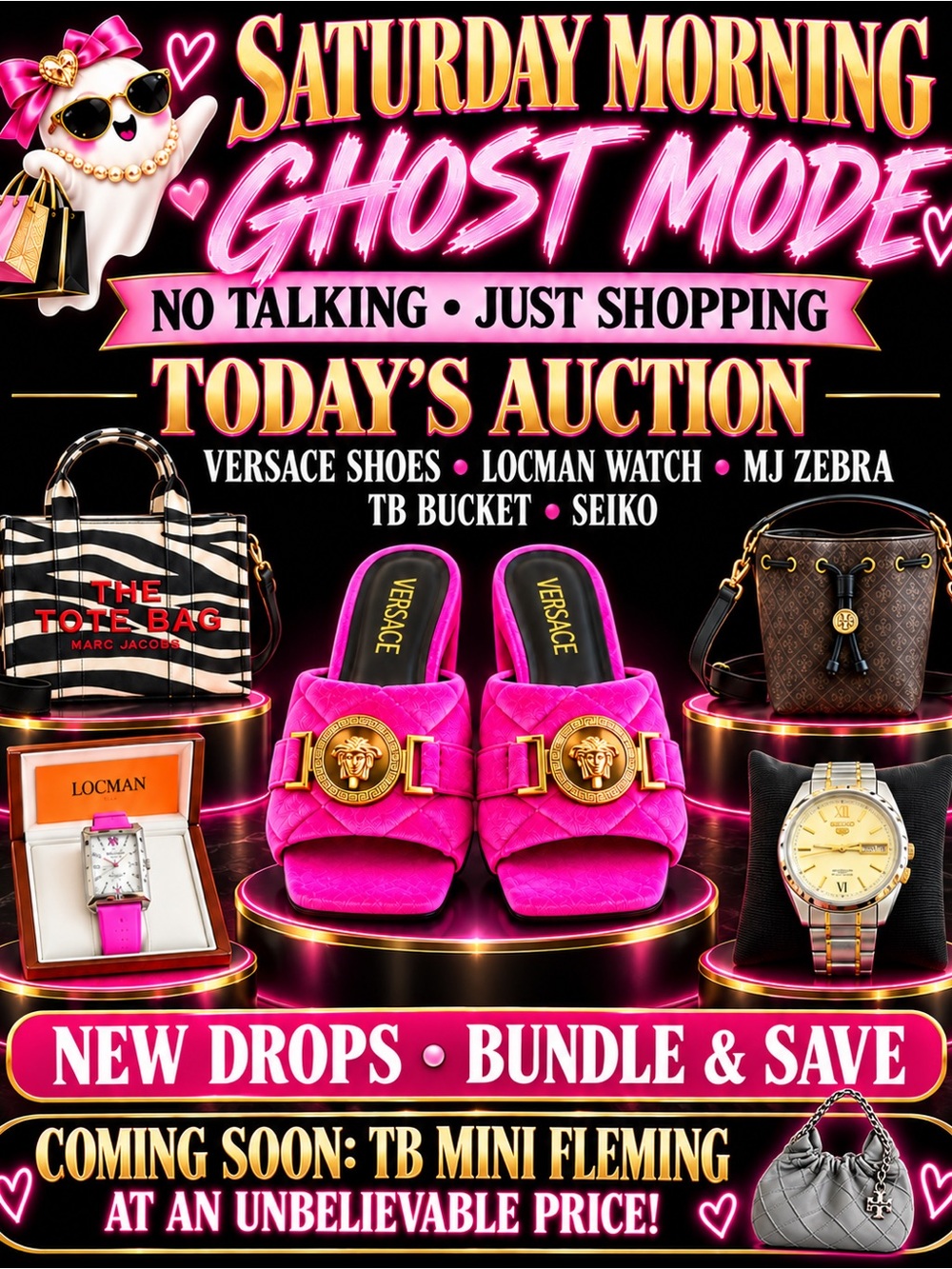 👻 Saturday Morning Ghost Mode | Designer Drops & Closet Candy 💖